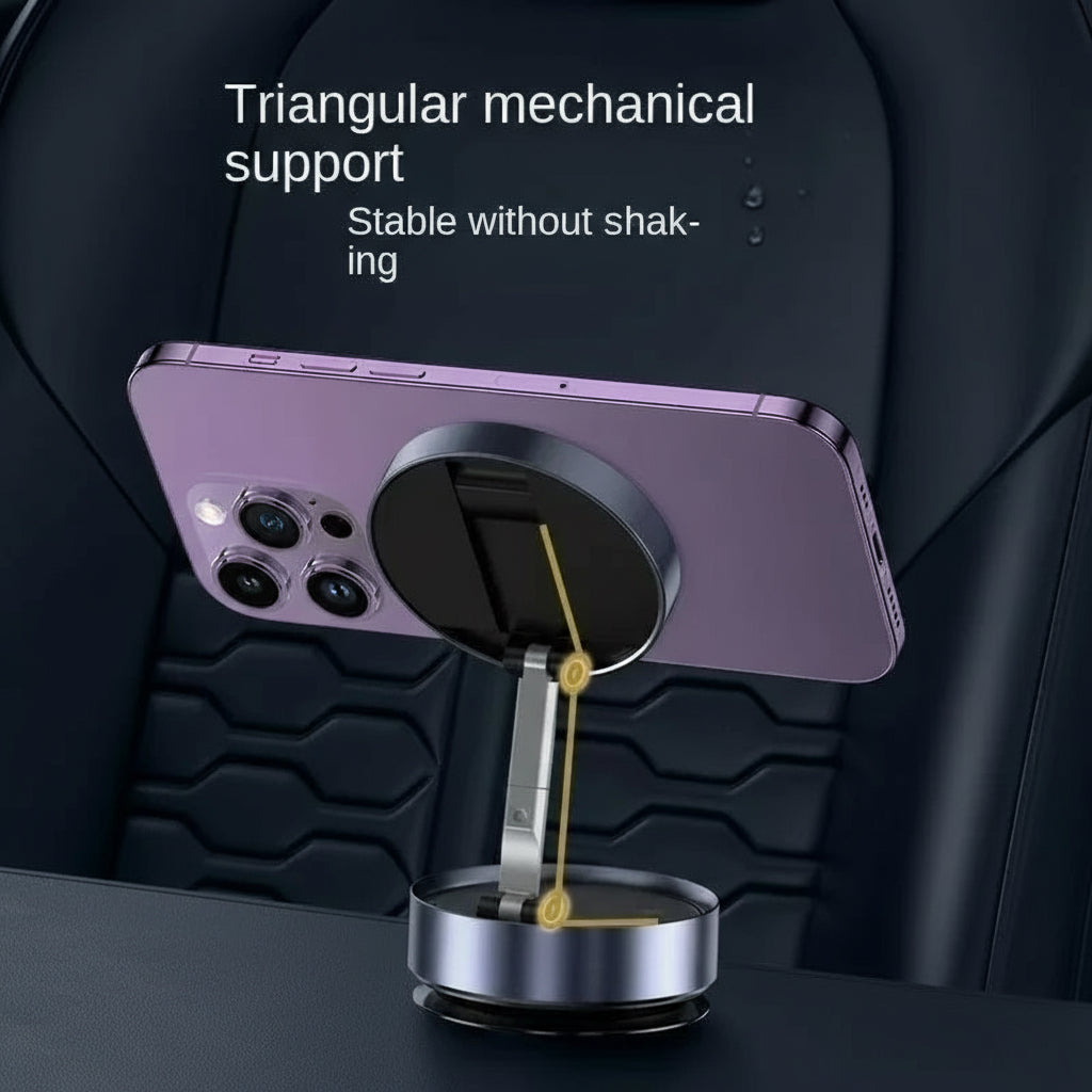 Car Mobile Phone Holder Magnetic 2025 New Suction Cup Vacuum Adsorption Car Special Navigation Fixed Mobile Phone Holder