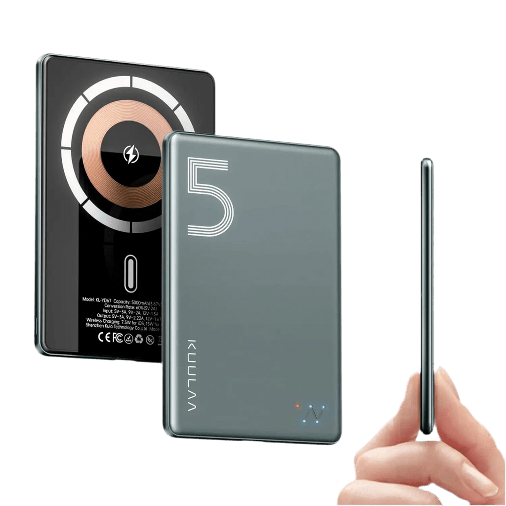 Kuulaa Magsafe Ultra Slim Power Bank - Plug & PlayKleurPlug & PlayPowerbank#original_value#