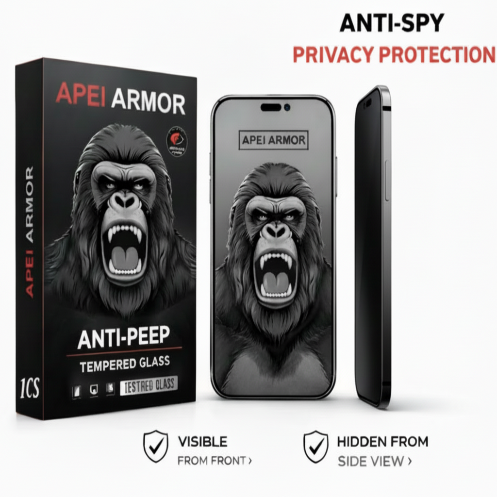 9H Privacy Screen Protector – Ultra-Clear, Anti-Spy & Scratch-Resistant